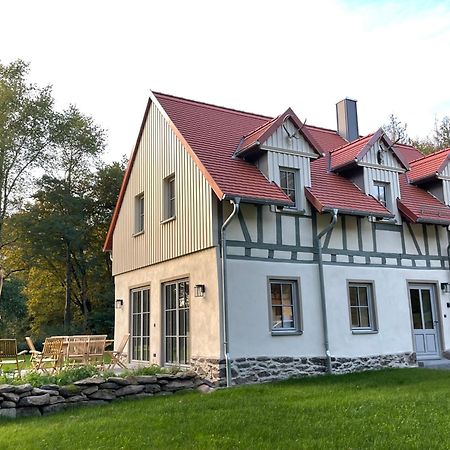 NiddaSchellnhof Forsthaus Am Waldrandアパートメント エクステリア 写真