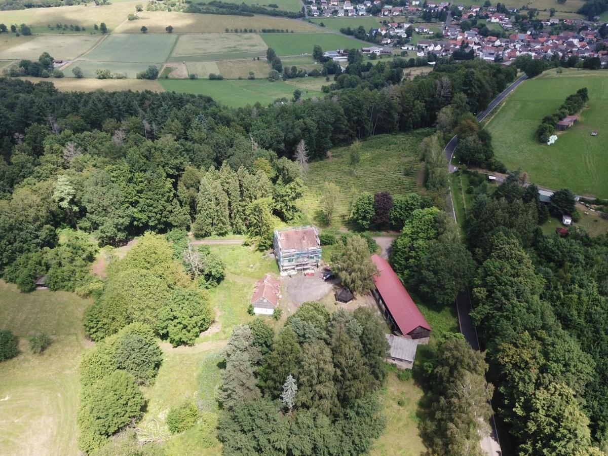 NiddaSchellnhof Forsthaus Am Waldrandアパートメント エクステリア 写真