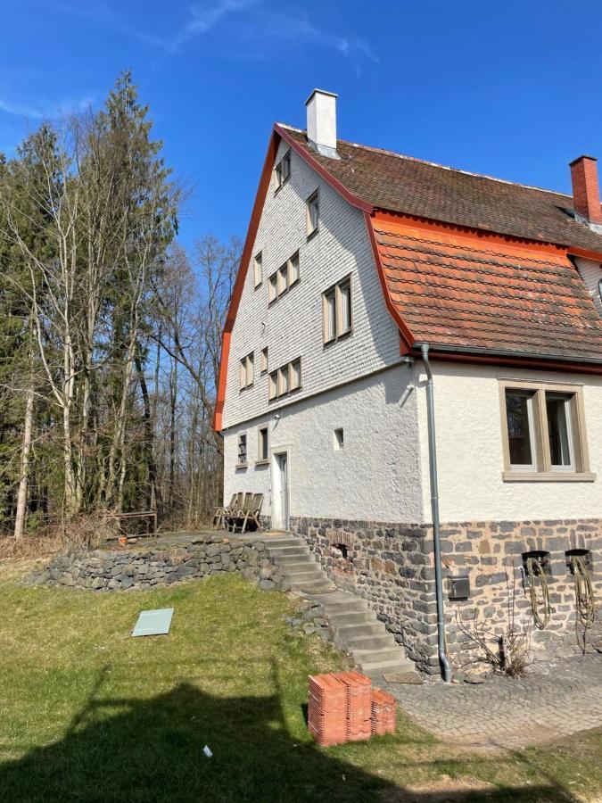NiddaSchellnhof Forsthaus Am Waldrandアパートメント エクステリア 写真