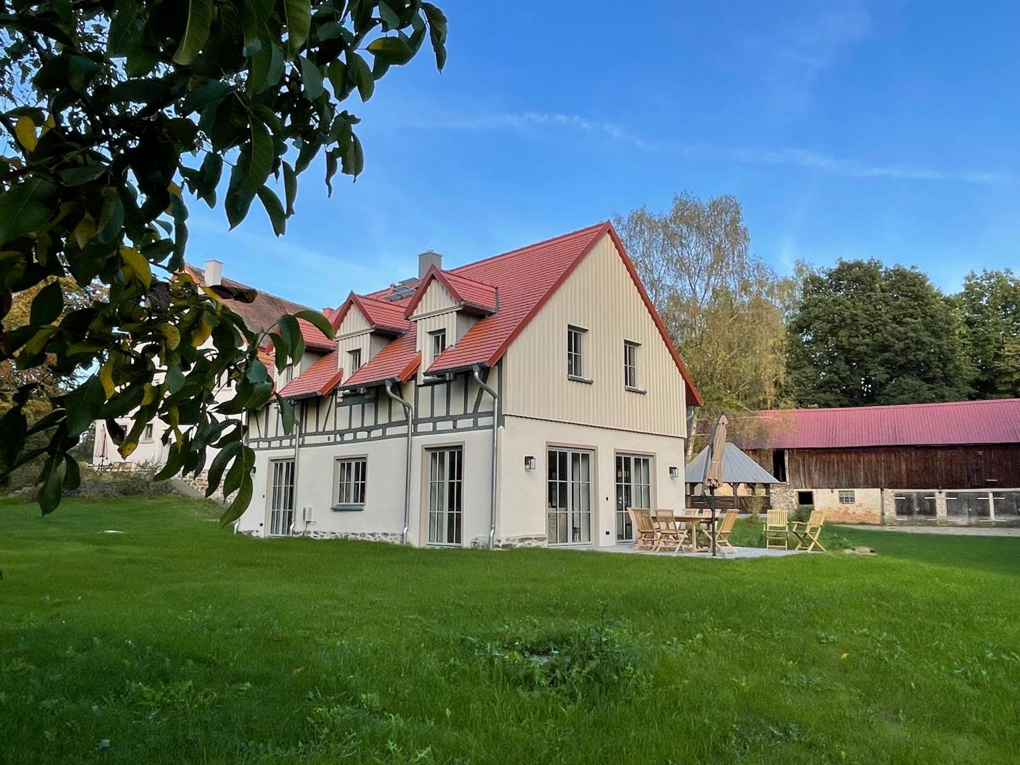 NiddaSchellnhof Forsthaus Am Waldrandアパートメント エクステリア 写真